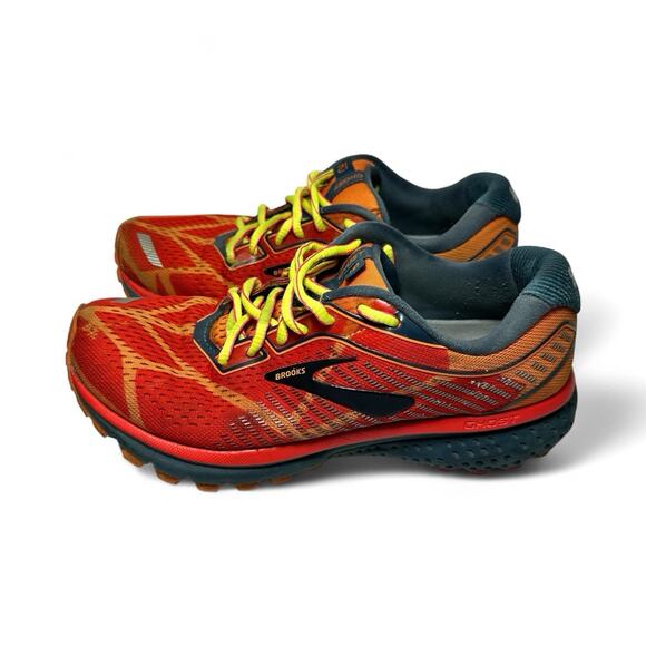 Brooks Ghost12 Orange Turkey Trot Thanksgiving Running Shoes Women's 7B Shoes - Picture 4 of 14